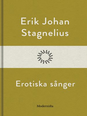 cover image of Erotiska sånger
